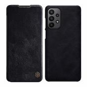 Nillkin – Qin usnjena torbica – Samsung Galaxy A23 4G / A23 5G – Črna