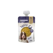 Real Nature priboljšek za pse Topping Sauce jagnjetina in brokoli 100 g