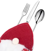 springos Žepek za jedilni pribor 2 kosa. Božični etui, božični okraski rdeči vilini., (21629728)
