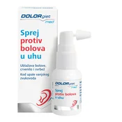 DOLORGIET MED SPREJ ZA UHO 20ML, rok upotrebe 30.3.2026.