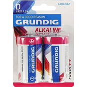 GRUNDIG Alkalna baterija D LR20 1,5V 2 kom,