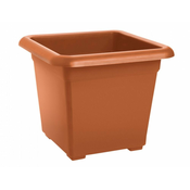 Cvetlični lonec QUATTRO MATT plastika 30x30cm