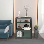 Hanah Home Polica za kucu Letos, 60x80x29,6 cm, Crno-zelena