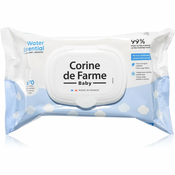 Corine de farme Water Wipes otroški nežni vlažni robčki 70 kos