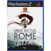 History Channel Great Battles of Rome (PS2) - rabljeno