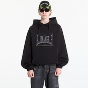Mikina Palm Angels Vintage Box Logo Loose Hoodie Black/ Grey M