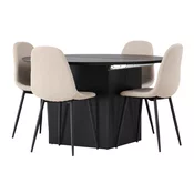 Jedilniški komplet Dallas 4287 (Beige) 75cm