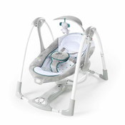 INGENUITY Vrtljiva vibracijska gugalnica z melodijo Nash 2v1 0m+, do 9 kg