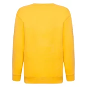 Żółta bluza dziecięca Set-In Sweat Fruit of the Loom