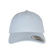 YP CLASSICS 5-PANEL PREMIUM COVERED CAPS Ballad SNAPBACK CAP blue