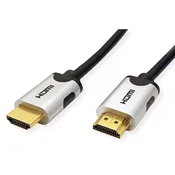 Kabel VALUE HDMI - HDMI 10K30Hz, Ultra brza brzina, HDR, M/M, 1,5 m, crni 11.99.5941-10