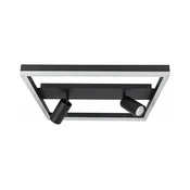 LED stropna svetiljka LED/38W/230V + 2xGU10/30W crna
