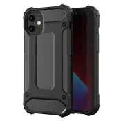HURTEL Hibridni oklep hibridna ohišje za iPhone 12 Pro Max črna
