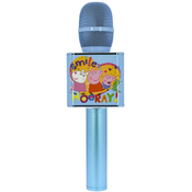 OTL Tehnologies Mikrofon za karaoke Peppa Pig z zvočnikom Bluetooth