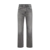 WE Fashion Kavbojke siv denim