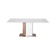 Livin Hill Jedilna miza, M54, 180x75x90 cm, bela