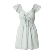 HOLLISTER Haljina  pastelno zelena / bijela