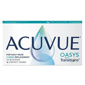 Dvotjedne Acuvue Oasys s tehnologijom Transitions (6 leca)