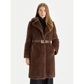 Gaudi Krzno 521FD39003 Rjava Regular Fit