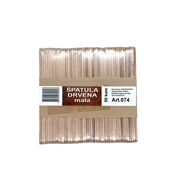 Špatula drvena, 95x9mm, 50 komada