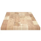 Stolna ploca 160x30x2 cm pravokutna od masivnog drva bagrema
