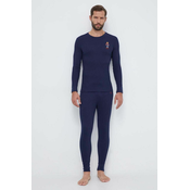 Pidžama Polo Ralph Lauren za muškarce, boja: tamno plava, bez uzorka