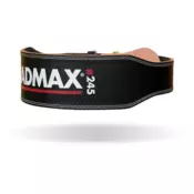 MADMAX Fitnes pas Full Leather Black