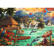 Grafika - Puzzle Otočno življenje II - 500 kosov