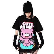 Majica unisex Gloomy the Naughty Grizzly - Cute As Hell - KILLSTAR - KSRA010691
