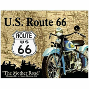 Tin Sign Route 66 Mother RoadTin Sign Route 66 Mother Road