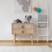 Hanah Home nocni ormaric 60x61x40cm šareni