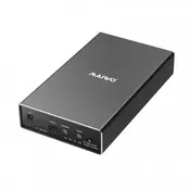 MAIWO Klon Kucište USB 3.2 Gen2 10Gbps HDDSSD za 3,52,5 HDD i NVMe SSD, K3527N