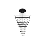 LED Zatemnitveni lestenec na vrvici LED/385W/230V 3000-6500K + Daljinski upravljalnik