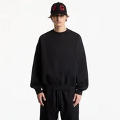 Mikina Fear of God Essentials Classic Fit Fleece Crewneck Vintage Black XXL