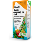 DIETPHARM FLORADIX kalcij, magnezij, cink 250 ml