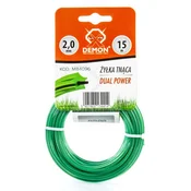 Nitka za motorno koso DEMON 2,0mm x 15m, zvezda, ojačana 65828
