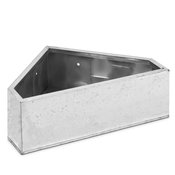Krmilno korito - 64 x 45,5 x 21 cm - 30 l - trikotno