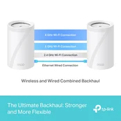 TP-LINK Deco BE65 (paket od 2) BE9300 Mesh Wi-Fi 7 sustav za cijeli dom DECOBE65(2P)