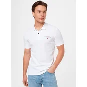 Napapijri Polo majica Elbas NP0A4GDL Bela Regular Fit