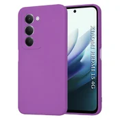 Silikonski ovitek Techsuit SoftFlex za Xiaomi Redmi 15 4G/5G - vijoličen