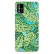 TPU gel ovitek/etui/ovitek Banana Leaves za Samsung Galaxy S20 Plus