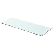 Ploca za Police Staklo Prozirna 80x30 cm
