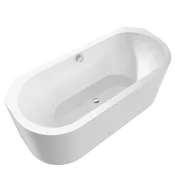 POLYSAN Elegantna VIVA A MONOLITH vogalna kopalna kad 170x75x60 cm v beli barvi