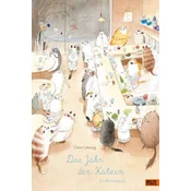 Das Jahr der Katzen. Ein Wimmelbuch