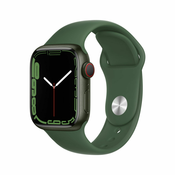 Apple Watch Series 7 OLED 41 mm Digitalno Ekran osjetljiv na dodir 4G Zeleno Wi-Fi GPS