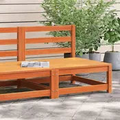 Vrtna sofa voštano smeda 70 x 70 x 67 cm od masivne borovine