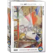 Eurographics - Puzzle Chagall: Paris Through the Window - 1 000 kosov