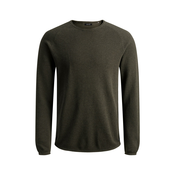 JACK & JONES Muški džemper 12157321, Maslinasti