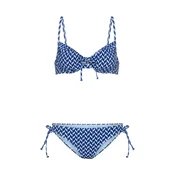 LSCN by LASCANA Bikini svetlo modra / temno modra