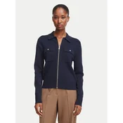 Tommy Hilfiger Pletena jopica WW0WW51415 Mornarsko modra Regular Fit